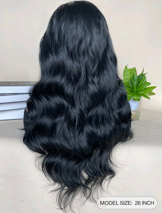 Heat resistant headband wig